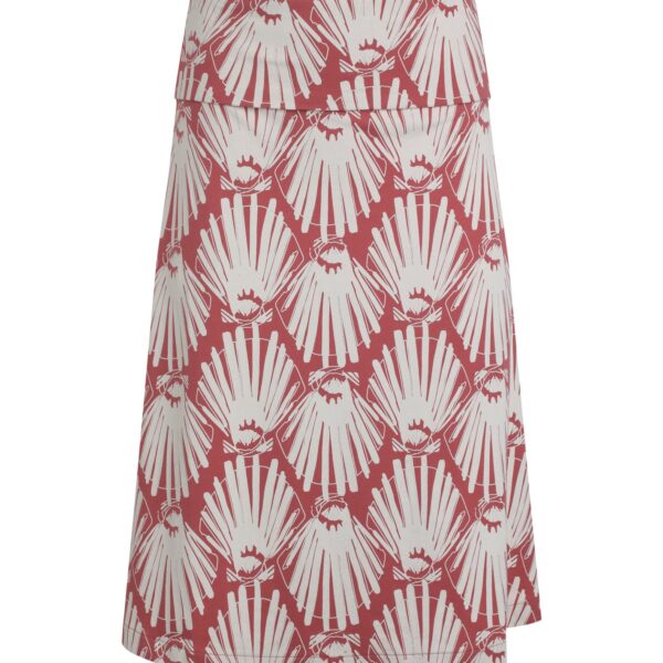 Weird Fish Malmo Printed Jersey Skirt Desert Rose Size 8