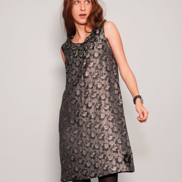 Shell-Patterned Dress