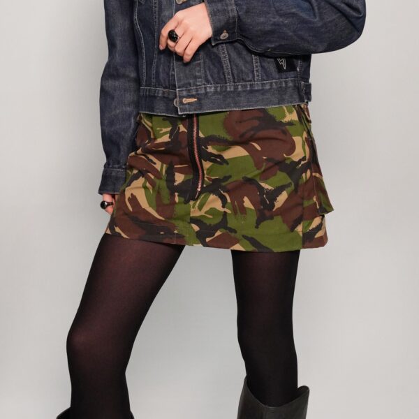 Camo Mini Skirt