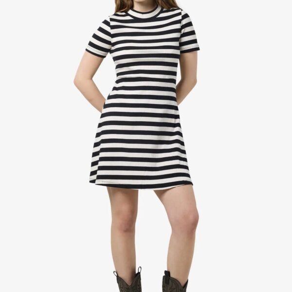 Noisy May - Elinor Birch Black - Dress - grey - L - 95% Cotton, 5% Elastane,Jersey