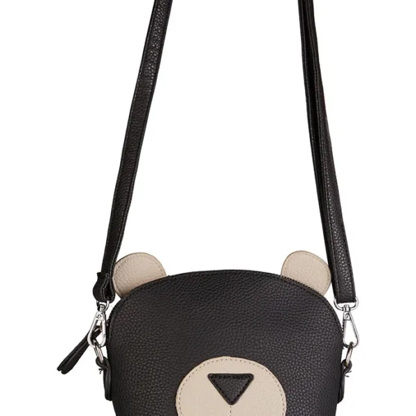 Aurora Black Bear Shoulder Bag