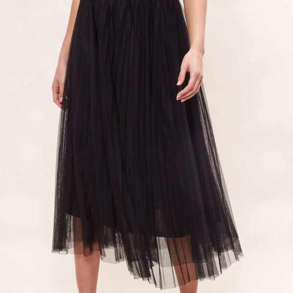 Betula Tulle Midi Black Skirt