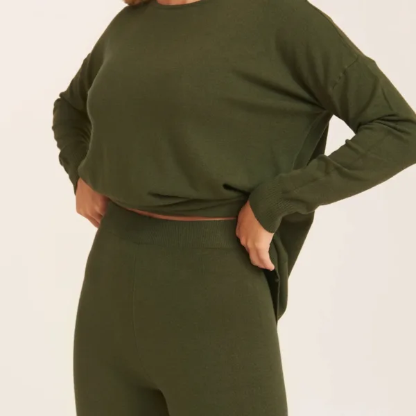 Khaki Soft Touch Leggings