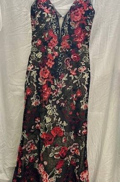 Ellie Wilde Prom Dress Style#21807 Multi-coloured Size: 6