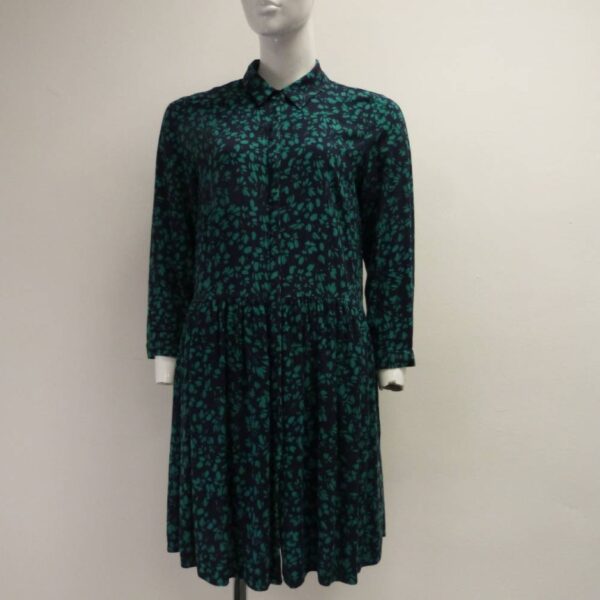 Hush Long Sleeved Dress Green & Blue Size: 10