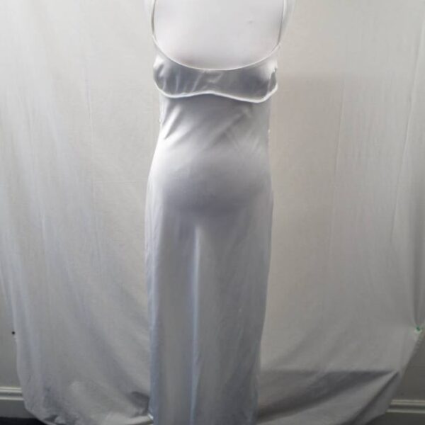 Zara Silk-like Dress  White Size: L