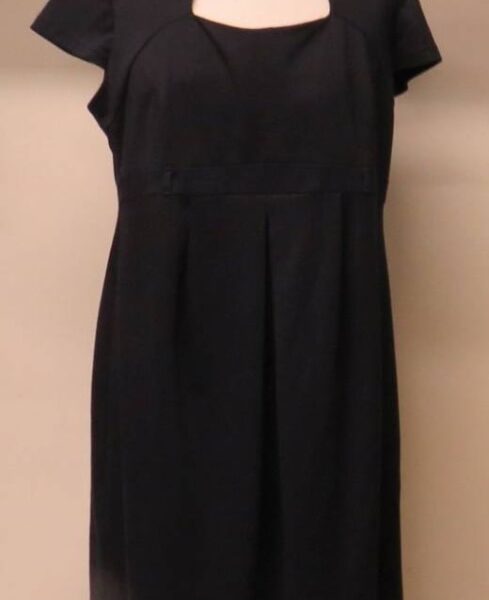 Blooming Marvelous Short-sleeved Dress Black Size: 14