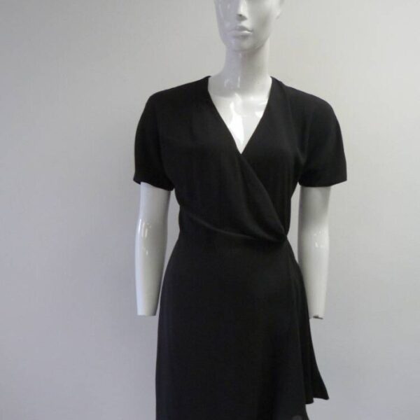 Babaton Short Sleeved Dress Black Size: S