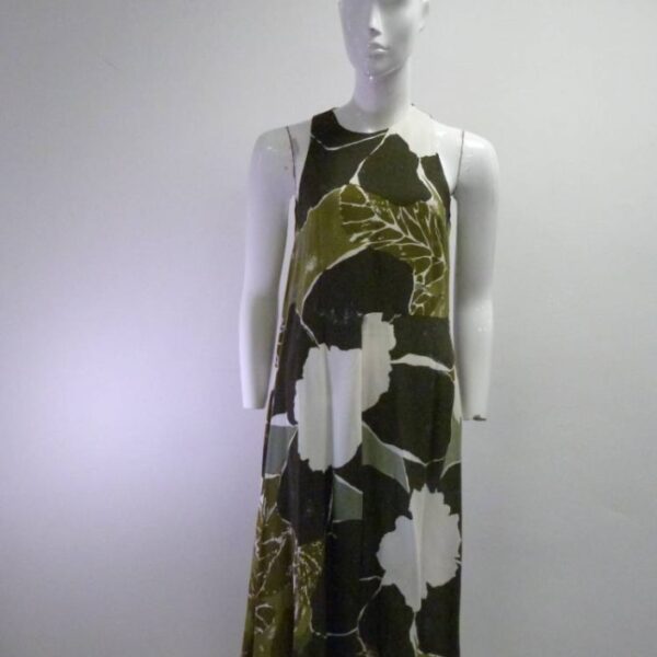 Whistles Sleeveless Dress Green Size: 8