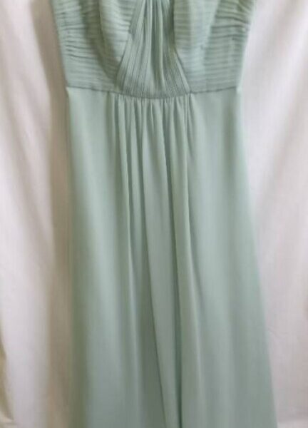 Debut Bandeau Bridesmaid/prom Dress Pale Green Size: 10