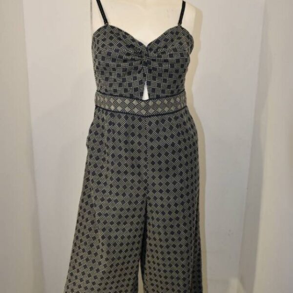 Elevenes Culotte Style Dress Blue Size: 12