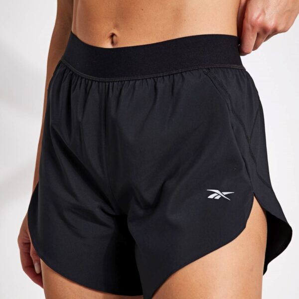 Reebok Women's Running 2-in-1 Layered Shorts - Black, Black