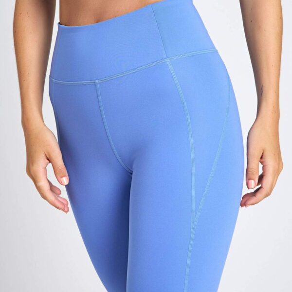 Girlfriend Collective Women's High Waisted Cycling Shorts - M - Mid Blue, Mid Blue