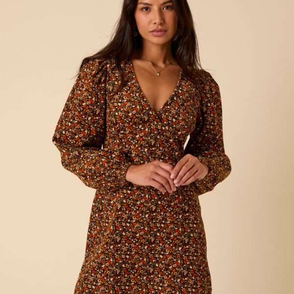 Nobody's Child Women's Pure Cotton Floral Mini Shift Dress - 16 - Multi, Multi