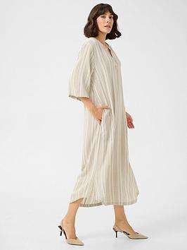 Kaffe Milia Kaftan Dress - Neutral