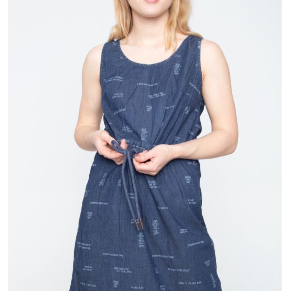 Alife And Kickin - Doja Dark Denim - Dress - blue - XS - 65% Cotton, 35% Polyester,Jersey