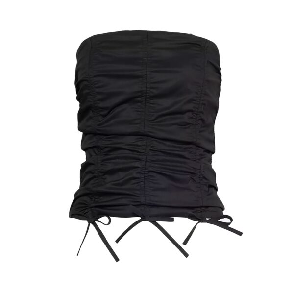 Alexa Black Utility Top