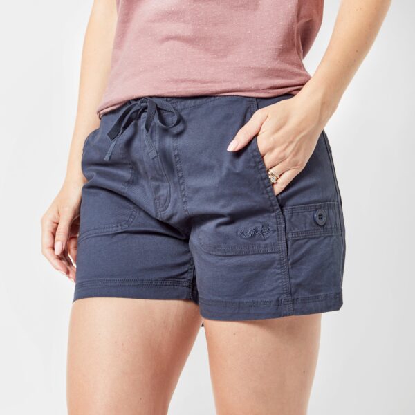 Weird Fish Women's Willoughby Summer Shorts - Blue, Blue