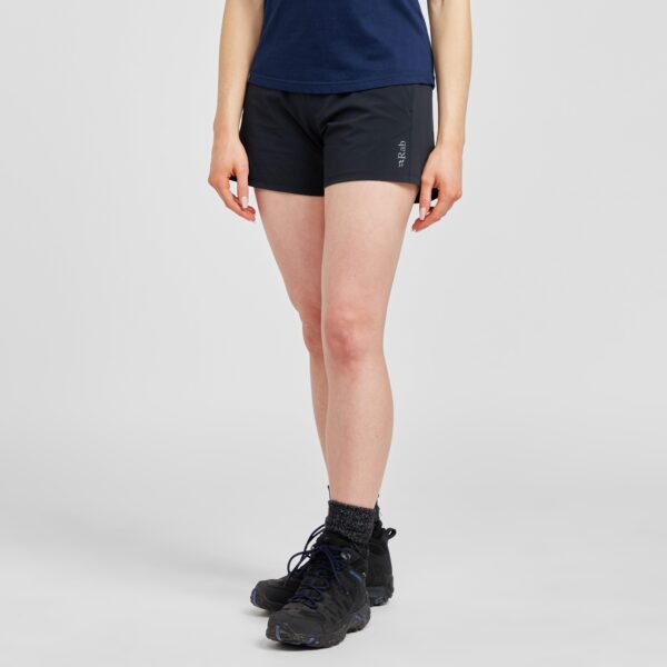 Rab Women's Momentum Shorts 4In - Grey, Grey