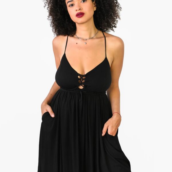 Foxblood - Lollirot Babydoll Black - Dress - black - XL - 91% Modal, 9% Elastane,Viscose