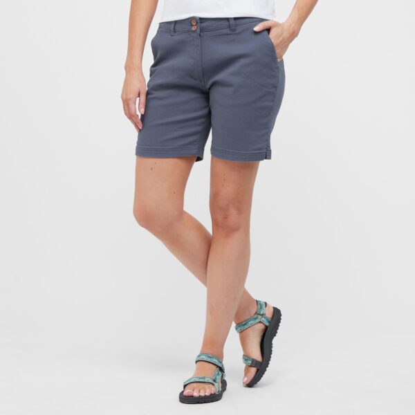 One Earth Women's Chino Shorts, Navy
