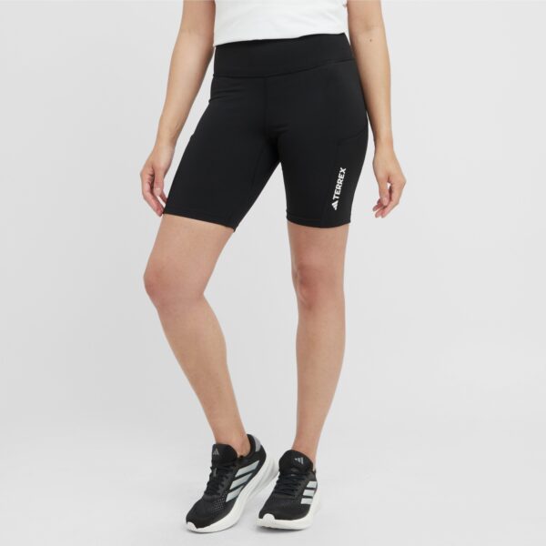 adidas Terrex Women's Multi 8-Inch Tight Shorts, Black