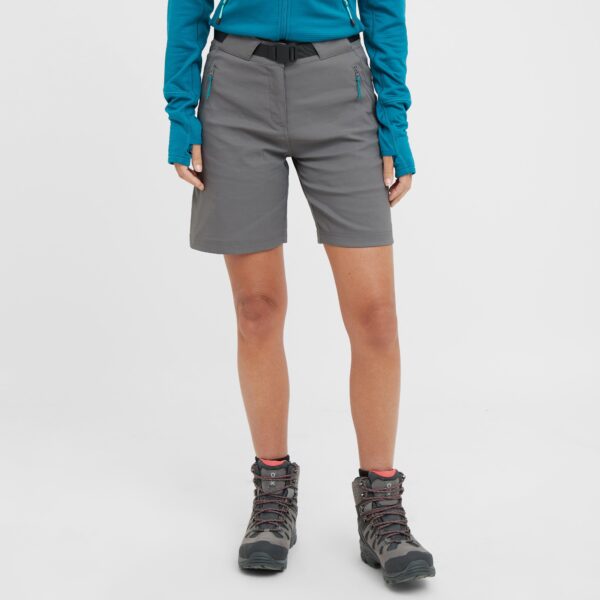OEX Women's Stretch Shorts, Grey