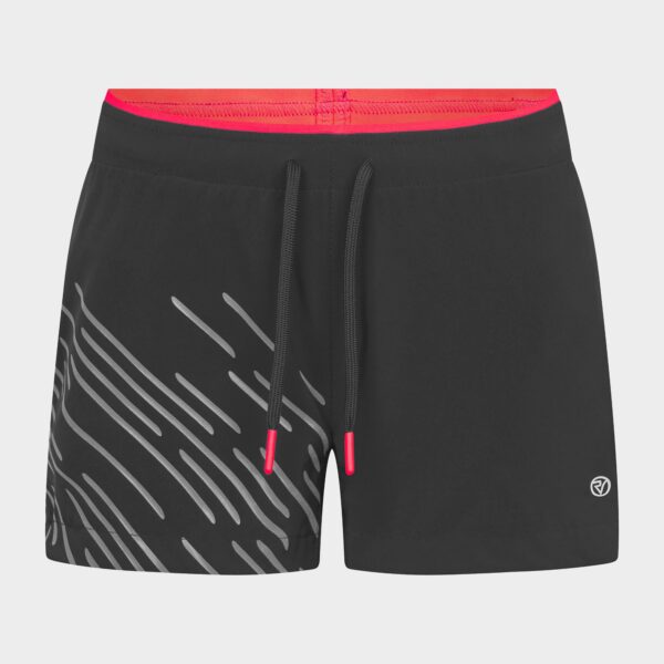 Proviz Sports Women's Lightweight Running Shorts, Black