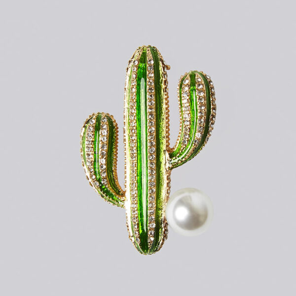Haggi Cactus Brooch