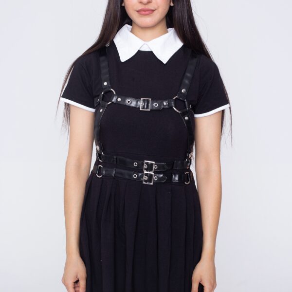 Heartless - Rapture Black/White - Dress - black - L - 95% Cotton, 5% Elastane,Jersey