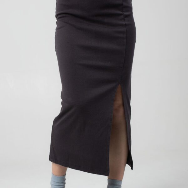 Noisy May - Athea Washed Obsidian - Skirt - grey - M - 100% Cotton,Jersey