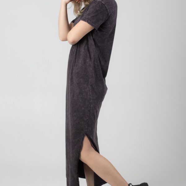 Noisy May - Brandy Washed Obsidian - Dress - grey - XL - 100% Cotton,Jersey